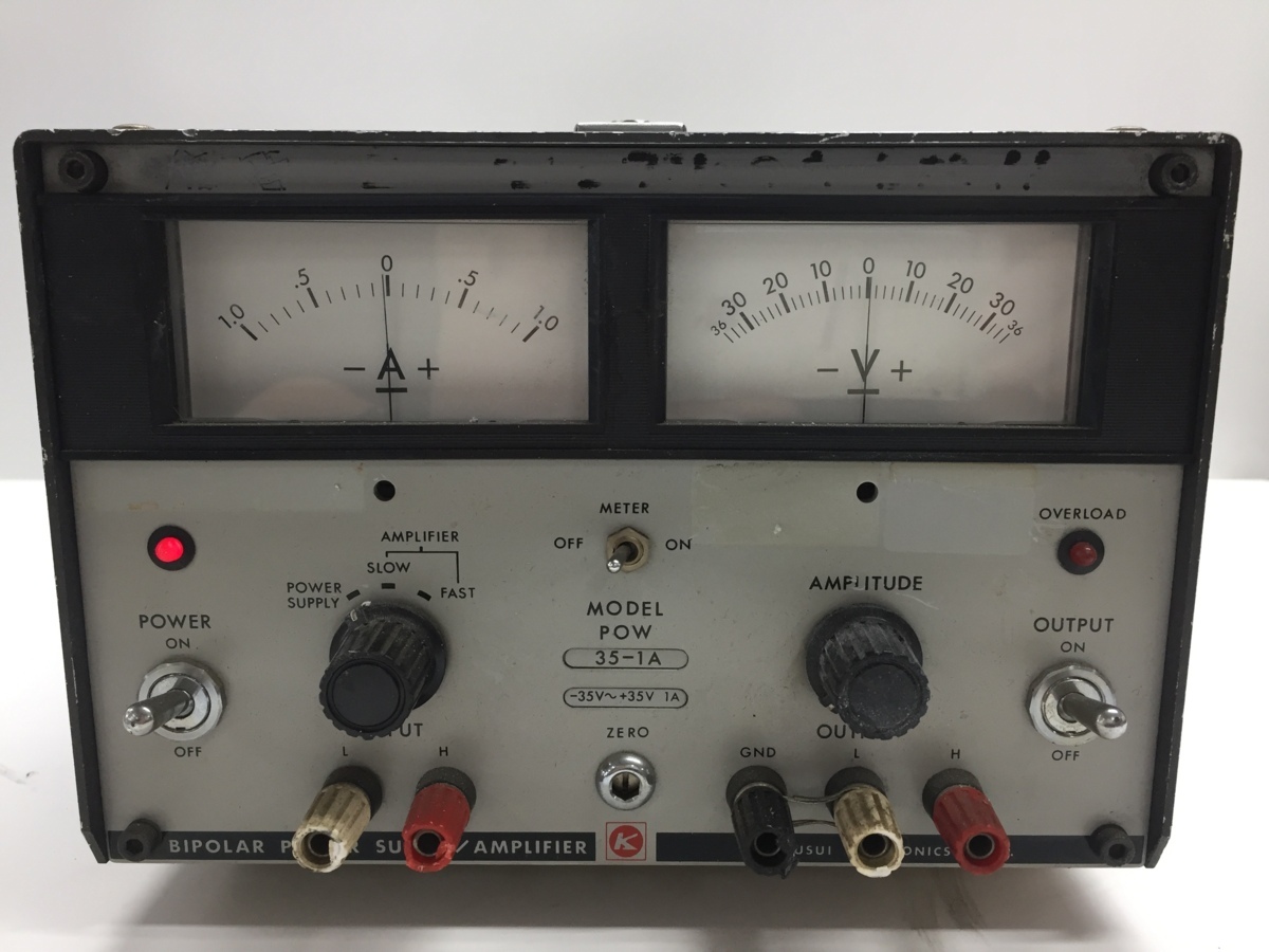 KIKUSUI 菊水電子工業 35-1A BIPOLAR POWER SUPPLY/AMPLIFER 【公式通販】