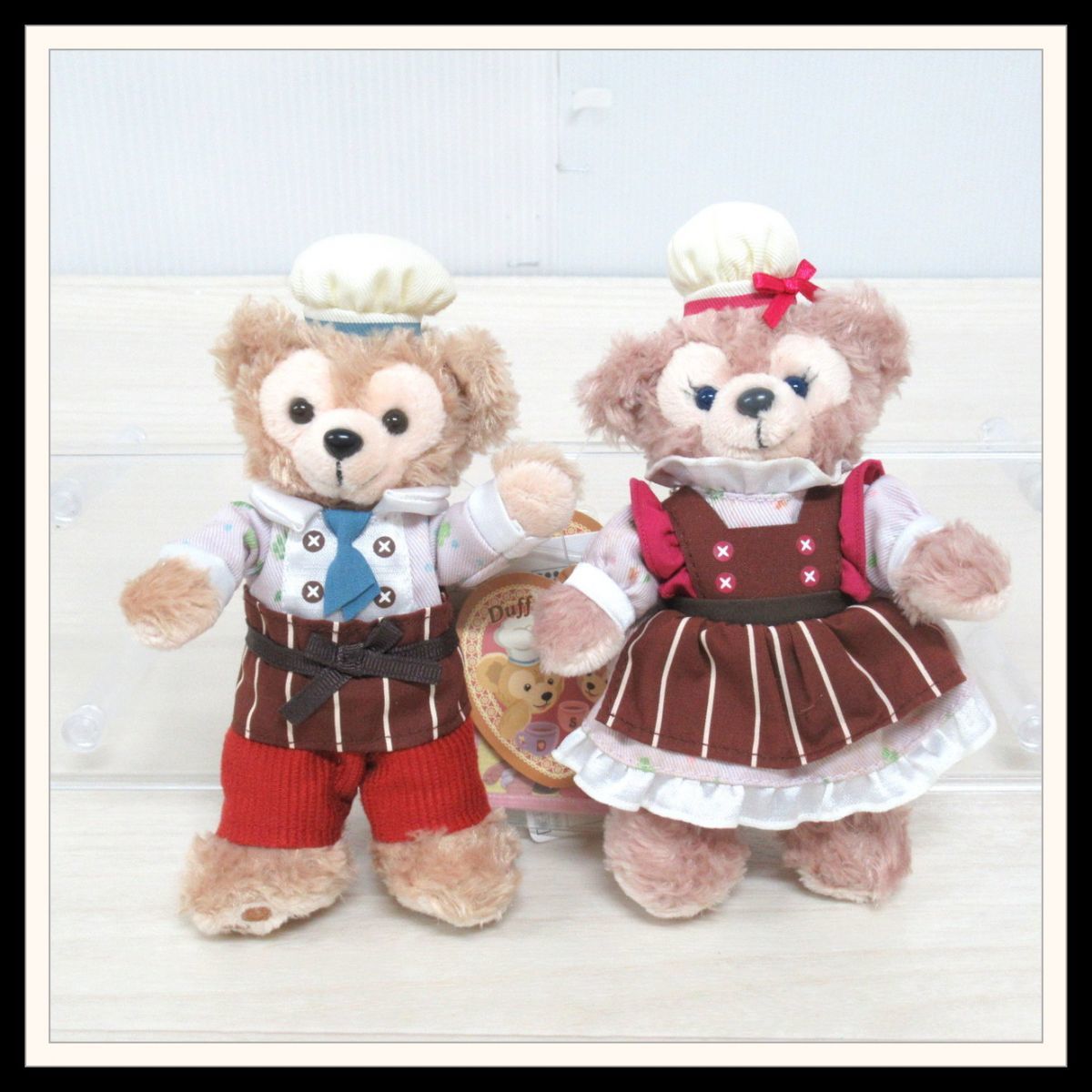 Tds ディズニー ダッフィー シェリーメイ ぬいぐるみバッジ スウィートダッフィー15 2点セット タグ付き N3 S1 ダッフィー 売買されたオークション情報 Yahooの商品情報をアーカイブ公開 オークファン Aucfan Com