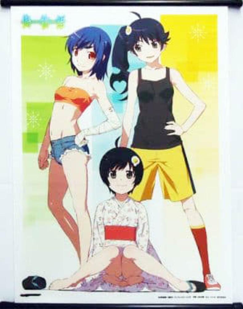 □☆新品未開封☆偽物語☆阿良々木火憐/阿良々木月火/神原駿河☆BD/DVD
