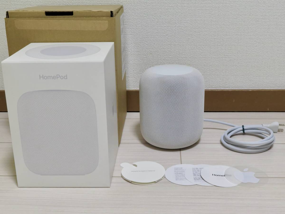 Apple HomePod MQHV2J/A スマートスピーカー 汚れあり 【公式通販】