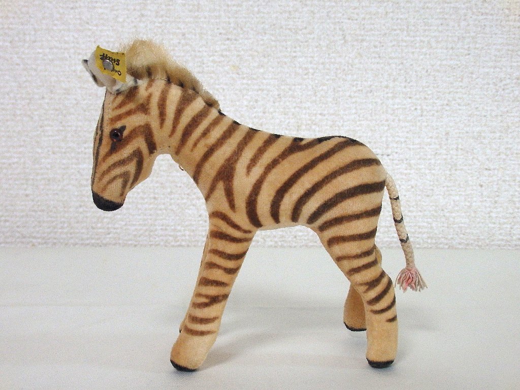 steiffシュタイフ⁄ ビンテージ・シマウマ ⁄13cm(シュタイフ社)｜売買