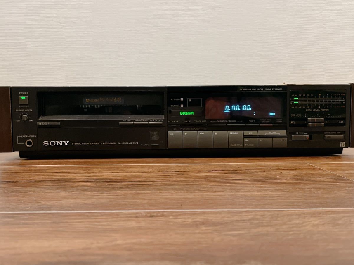 再生OK!! SONY ソニー SL-HF500 Hi-Band Beta Hi-Fi ハイバンド  