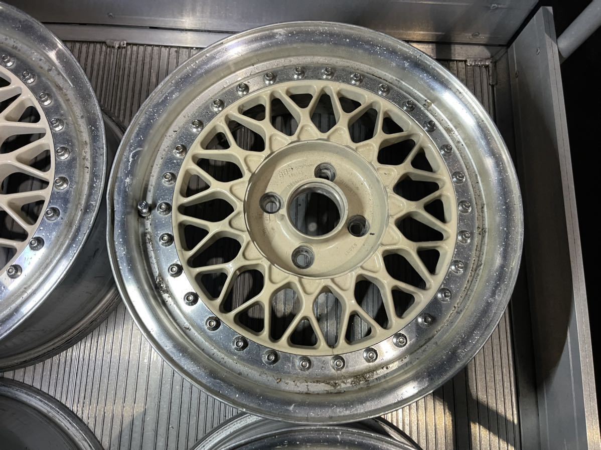 BBS 15インチ メッシュホイール BBS 15インチ 4穴ホイール BBS 15