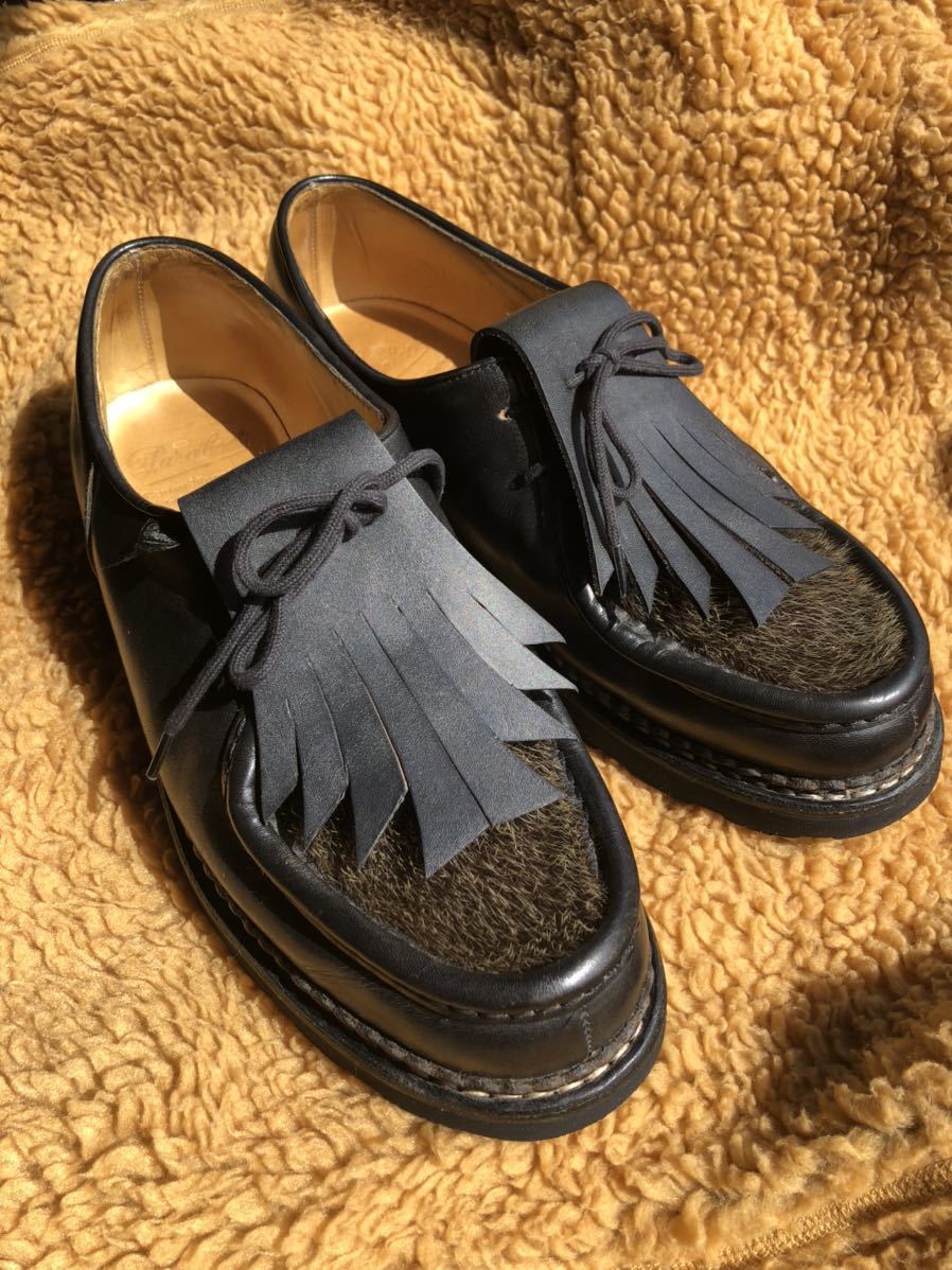 PARABOOT MICHAEL PHOQUE NOIR パラブーツ ミカエルフォック ノワール 42.5 Paraboot MICHAEL - Stuarts London BBR