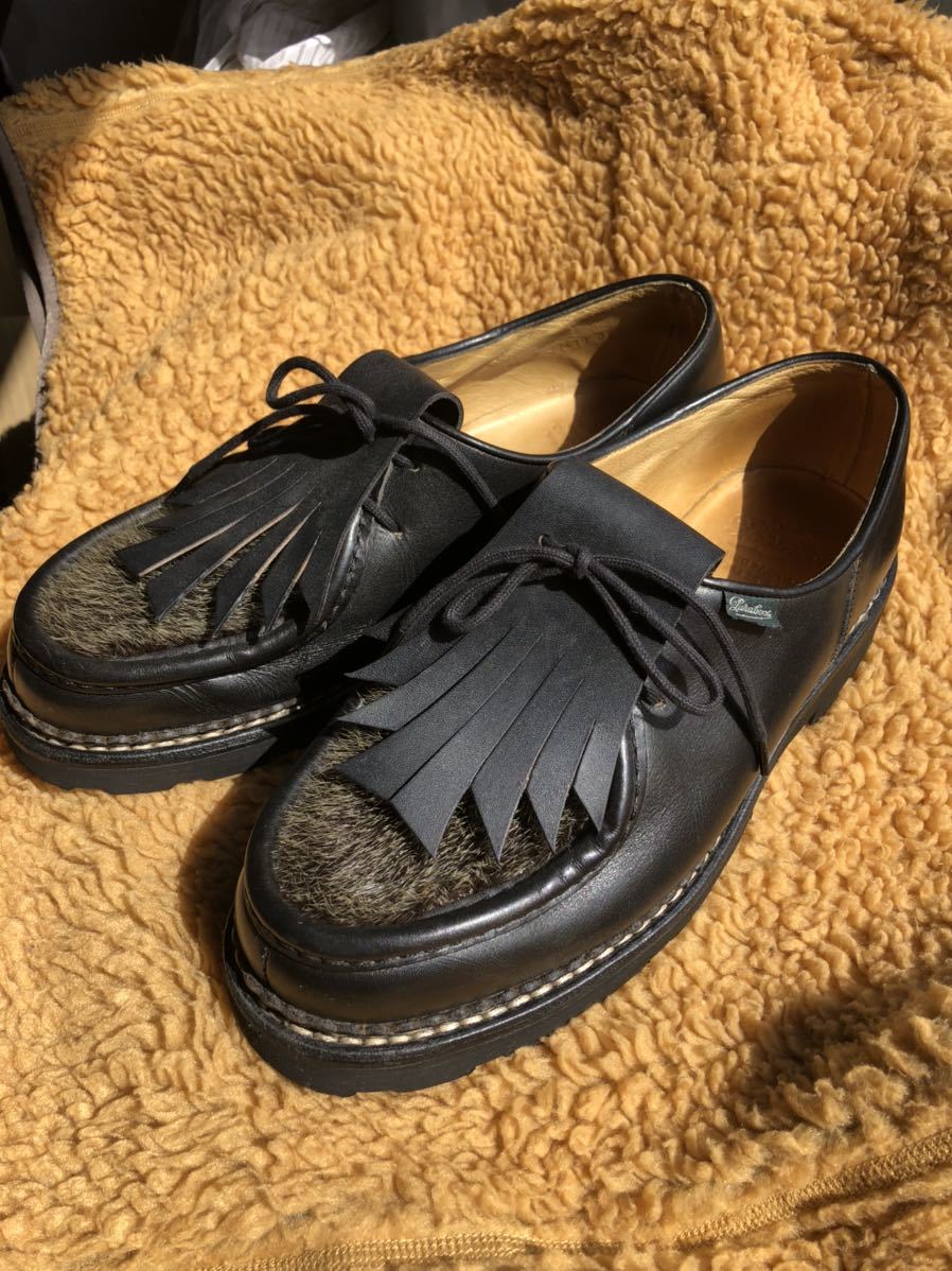 PARABOOT MICHAEL PHOQUE NOIR パラブーツ ミカエルフォック ノワール 42.5 Paraboot MICHAEL - Stuarts London BBR