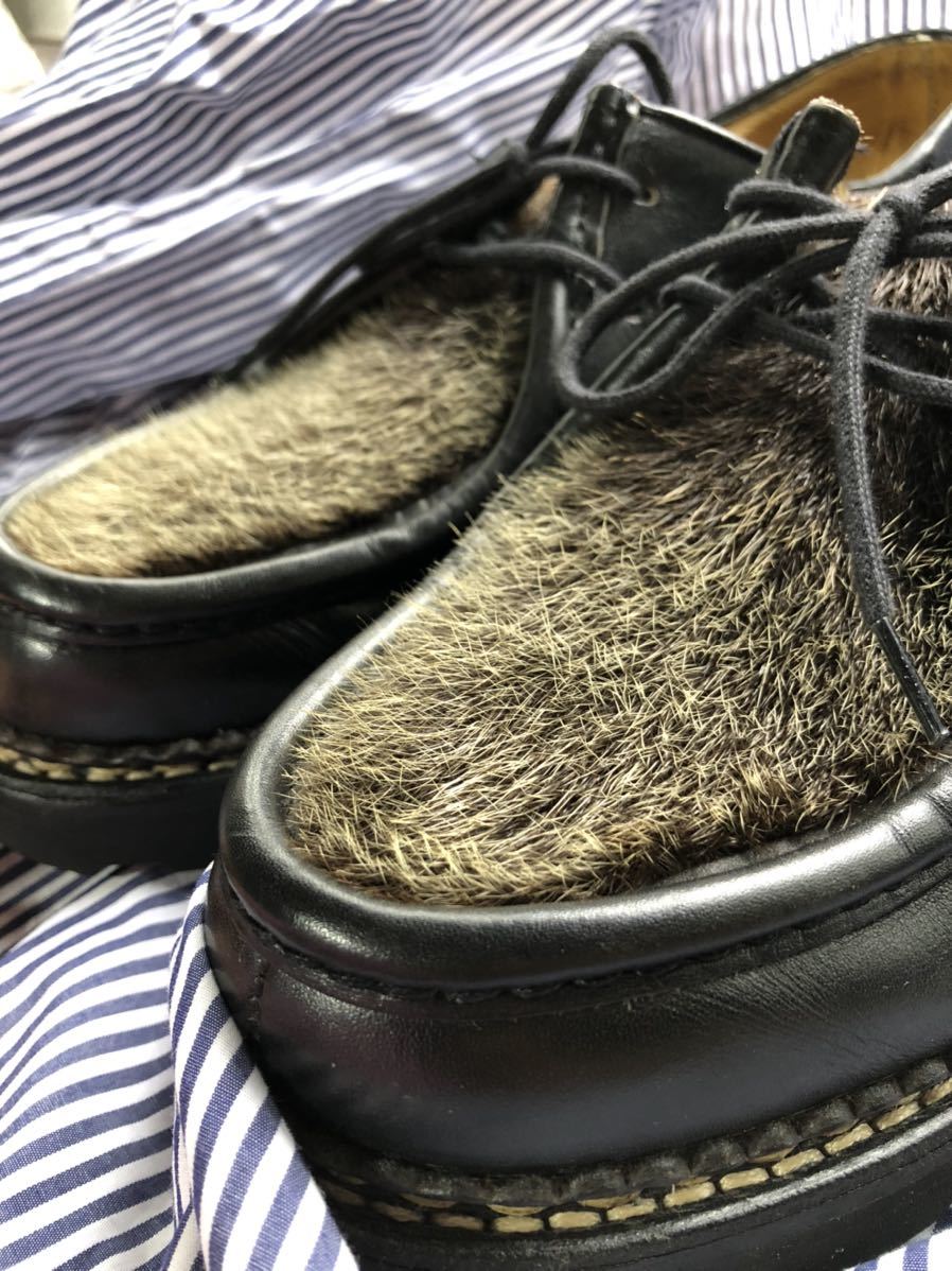 PARABOOT MICHAEL PHOQUE NOIR パラブーツ ミカエルフォック ノワール 42.5 Paraboot MICHAEL - Stuarts London BBR