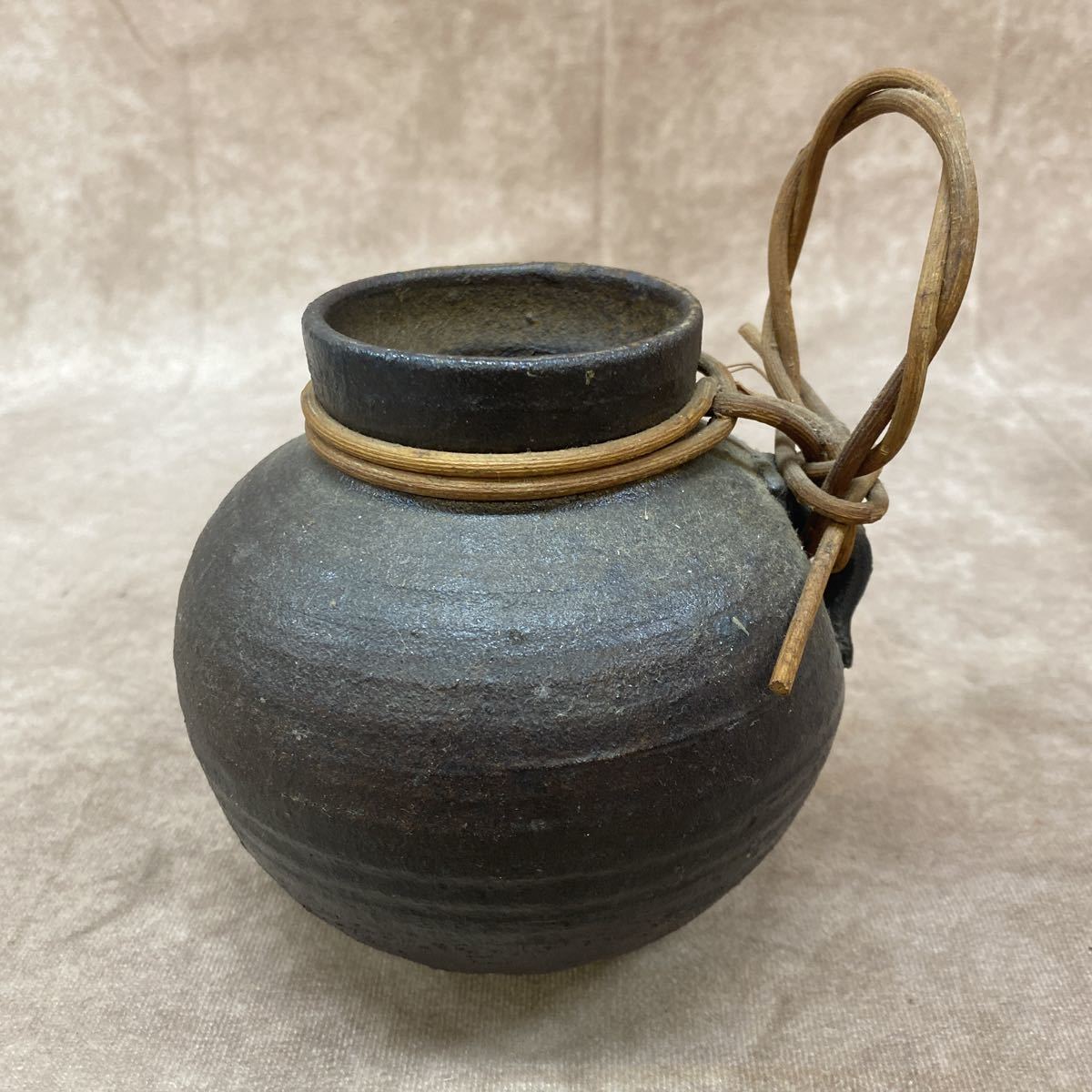 備前焼 花生け 花器 花瓶 花入 茶道具 和室 飾り 小ぶり 一輪挿し 