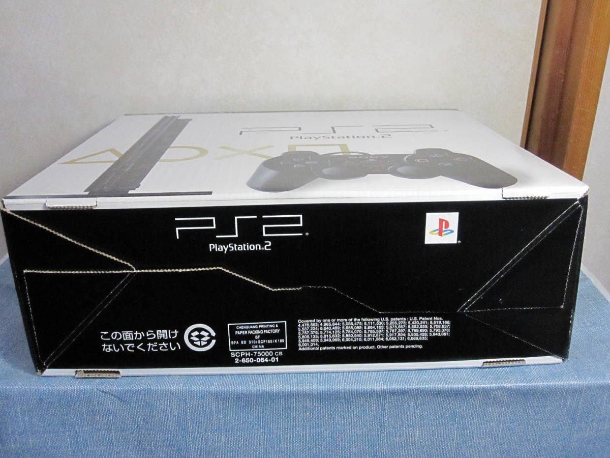 ☆未使用・美品☆PS2 SCPH‐75000 CB☆薄型モデル☆SONY