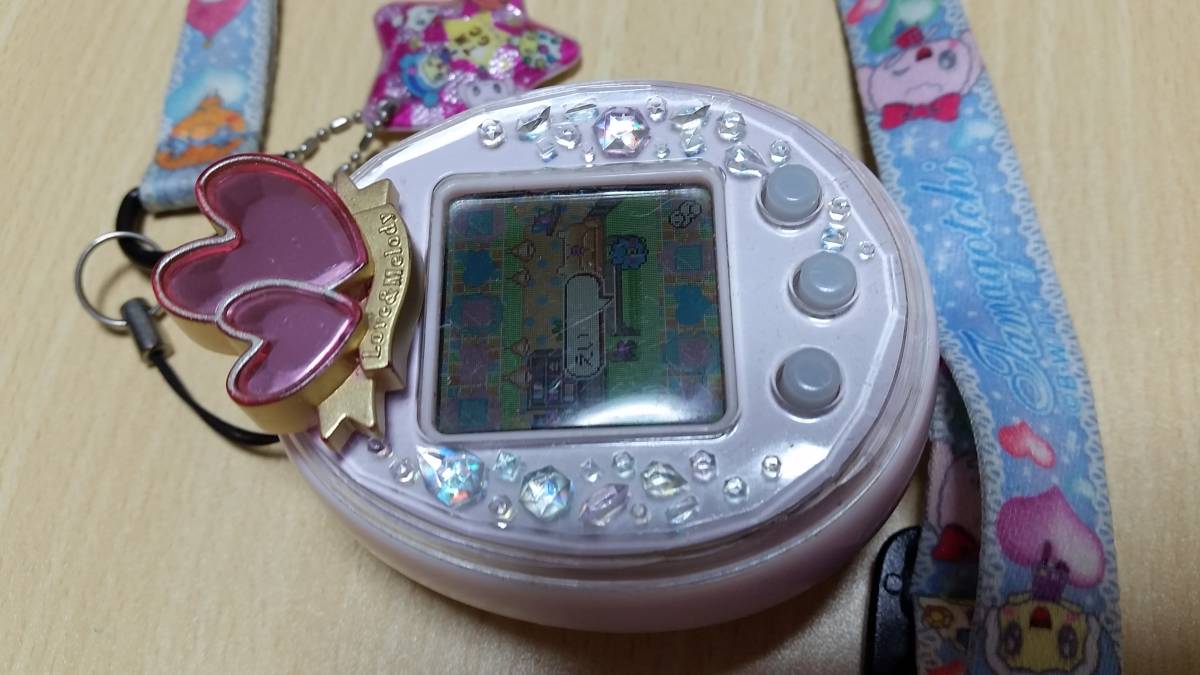 たまごっち ピース tamagotchi ps ピンク デコピアス付