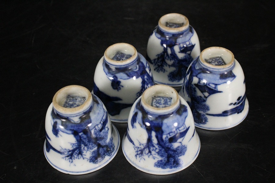 唐物 染付 青花 中国古玩 -天啓年製の中古品・新品・未 2026