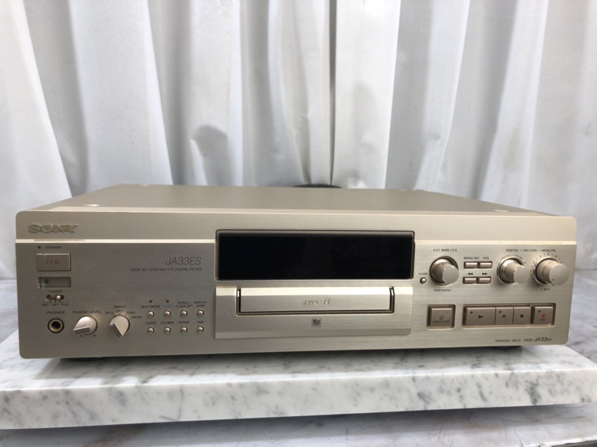MDデッキ SONY ソニー Yahoo!オークション MDS-JA333ES 「ソニー 