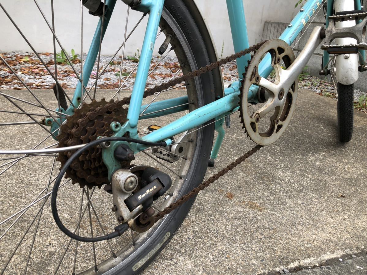 手渡し限定 越谷市】小径自転車 ミニベロ Bianchi ビアンキ MERLO