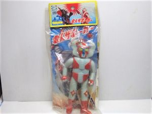 当時物 電人ザボーガー ソフビ サイズ ジャニン ブルマァク 当時モノ