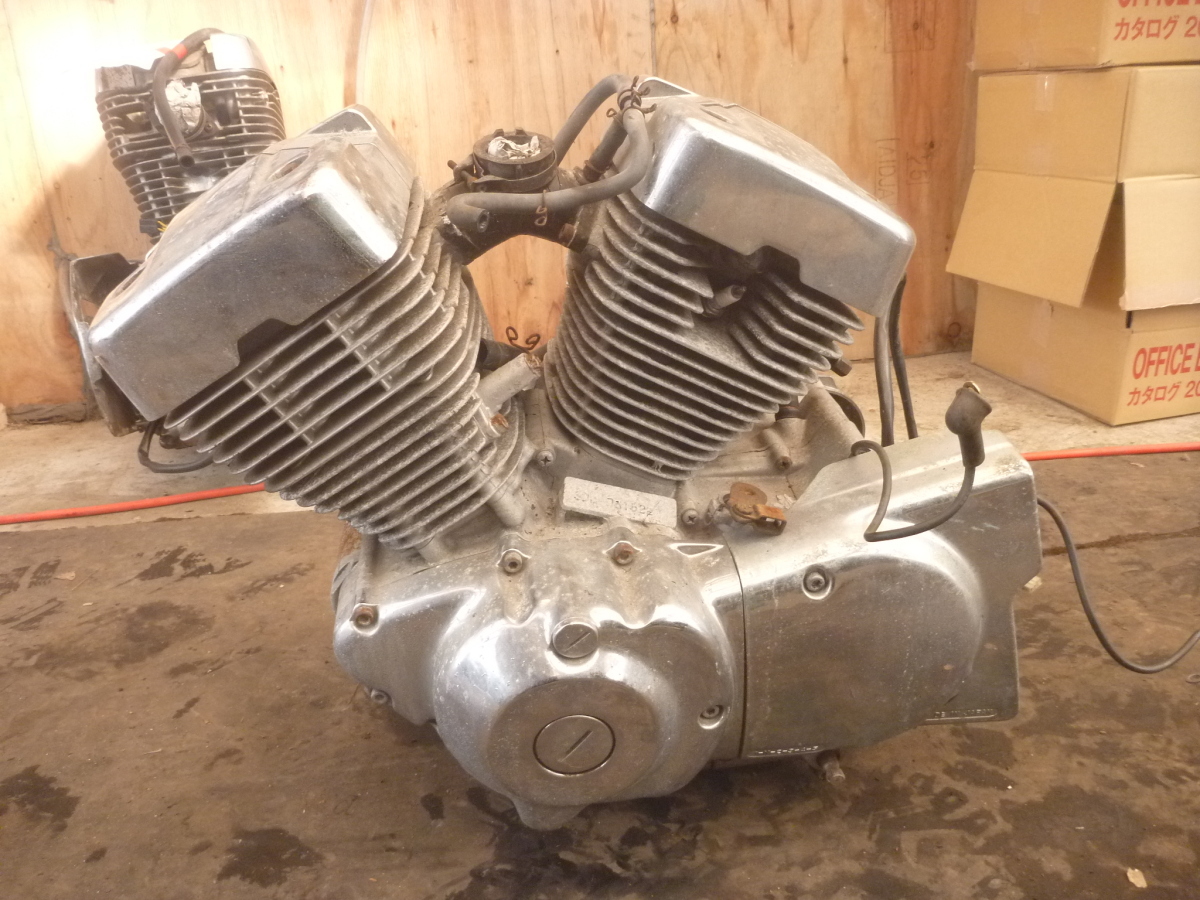3DM ビラーゴ250 エンジン ヤマハ - Yahoo!オークション XV250 engine 