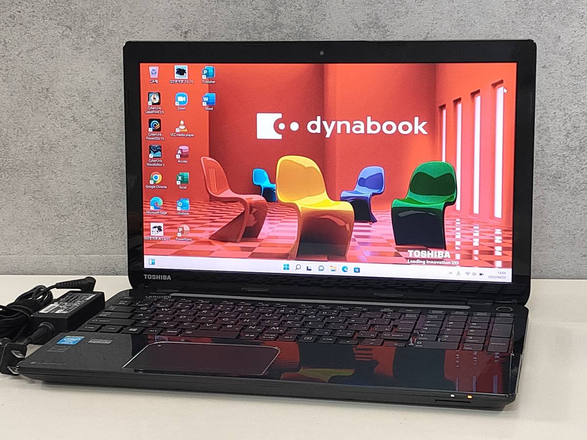 ☆良品☆テレワーク最適 Windows11 Office2021 搭載 東芝 dynabook 