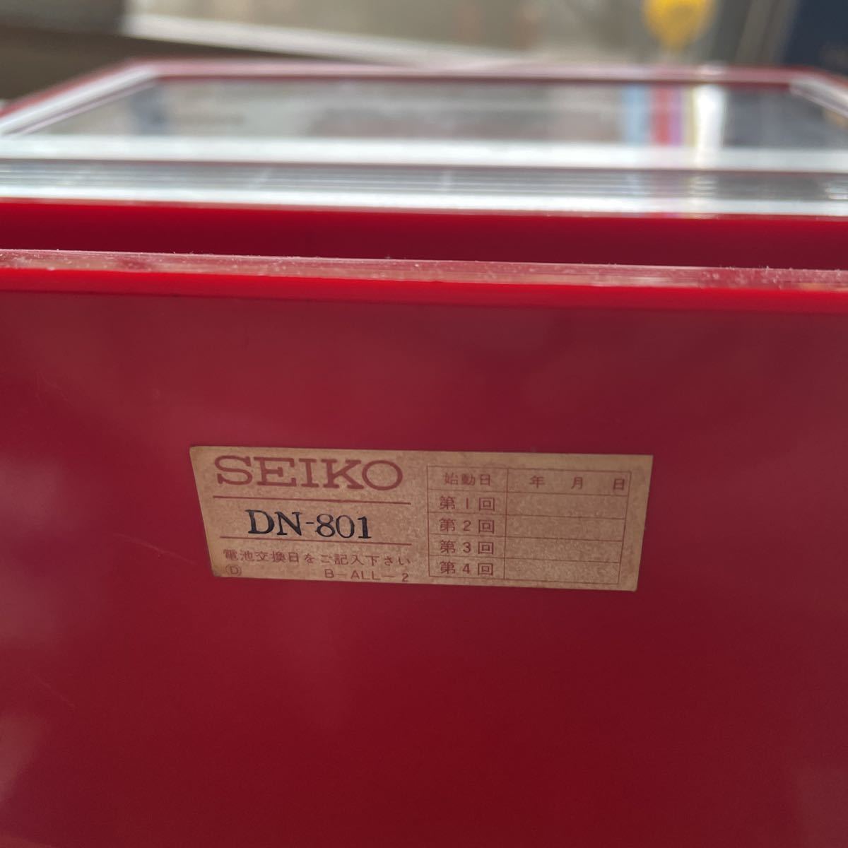 ハ*チ様 【希少】SEIKO パタパタ時計 ミッドセンチュリー / スペースエイ SEIKO パタパタ時計 レトロ 昭和レトロ 電池式 スペースエイジ ミッド