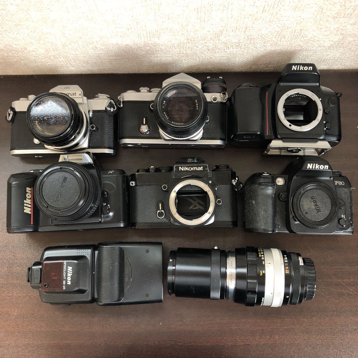 k06【1円〜】Nikon ニコン フィルムカメラ Nikomat F70 F80 EL AF