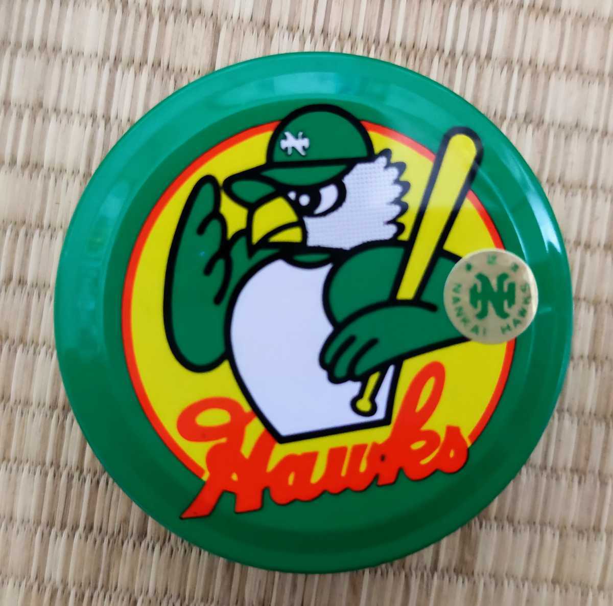 当時物 美品 貴重 レア 南海ホークス ゴーフル缶 タカちゃん 大阪球場