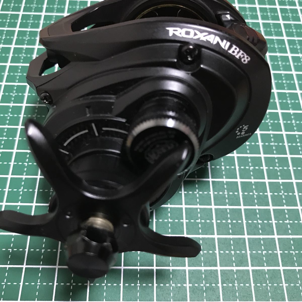 アブガルシア ロキサーニ bf8 左ハンドル ボディ ハンドル、スプール