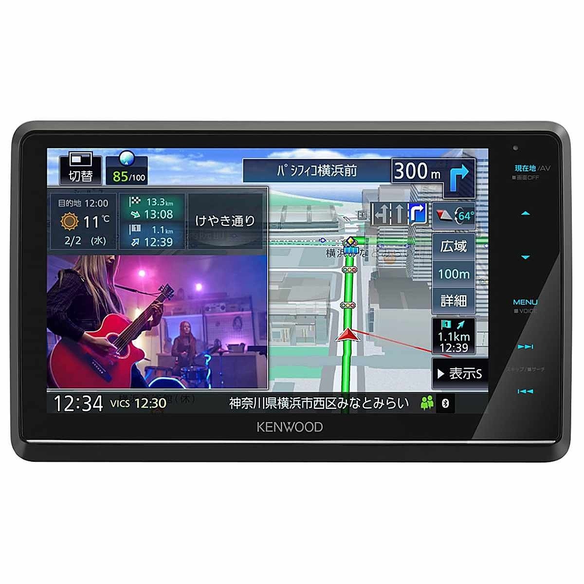 カーナビ ケンウッド 彩速ナビ MDV-S809F