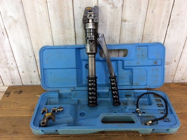  WH-2377 品 IZUMI 泉精器 手動油圧式工具 EP-60 着圧工具 コマ欠品有(圧着工具、ハンドプレス機)｜売買されたオークション情報、yahooの商品情報をアーカイブ公開 - オークファン 圧着工具、ハンドプレス機