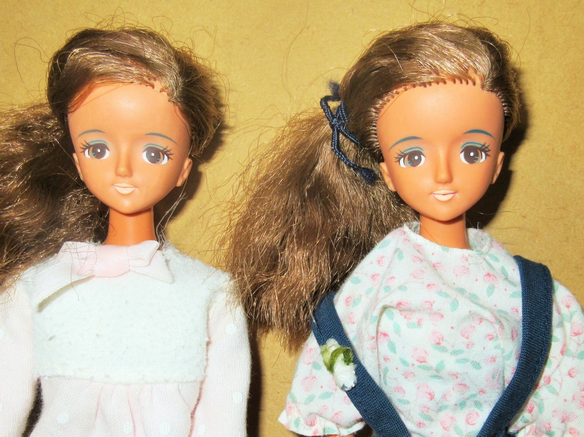 ☆タカラトミー TAKARA TOMY 1981 フィギュア2体 ベッド付き◆リカちゃん、ジェニーちゃん世代の方へ ☆タカラトミー TAKARA TOMY 1981 フィギュア2体 ベッド付き◇リカ
