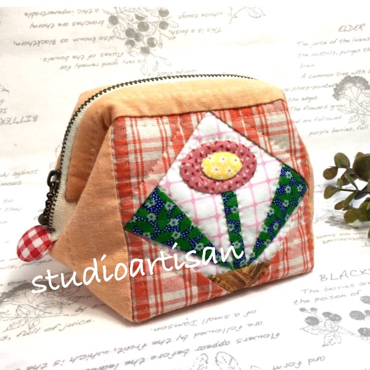 たんぽぽのパックンポーチ＊パッチワークキット(作成キット)｜売買され  