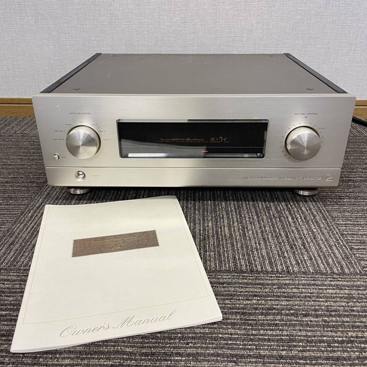 LUXMAN プリアンプ/コントロールアンプ C-5 C5 ラックスマン ◇ 6849C-4