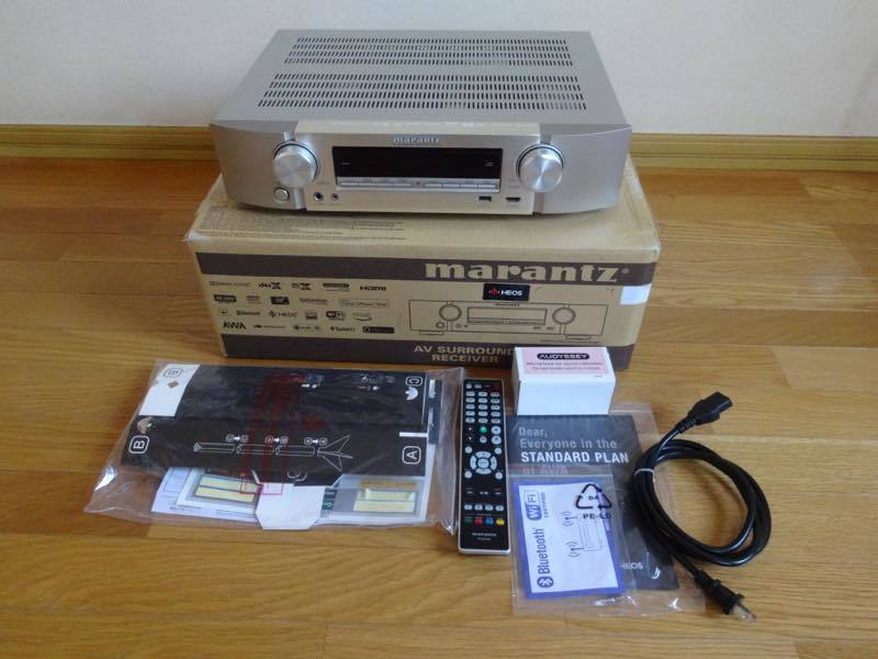 ☆1円から☆ マランツ marantz AVアンプ NR1609 シルバー 2018年製