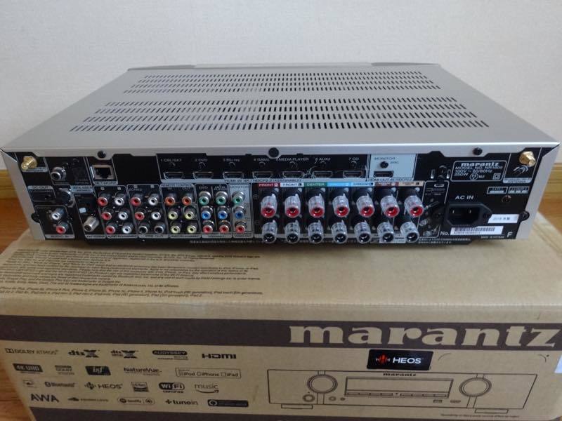 ☆1円から☆ マランツ marantz AVアンプ NR1609 シルバー 2018年製