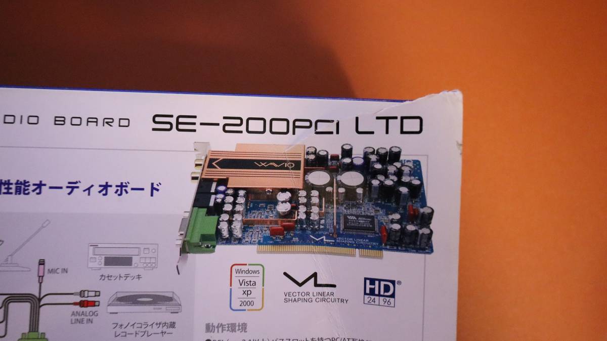 ONKYO SE-200PCI LTD WAVIO PCIデジタルオーディオボード おまけつき
