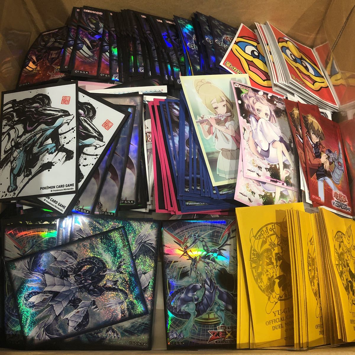 スリーブバラ大量まとめ売り ポケモンカード デュエマ 遊戯王など １円 セット まとめ売り 売買されたオークション情報 Yahooの商品情報をアーカイブ公開 オークファン Aucfan Com