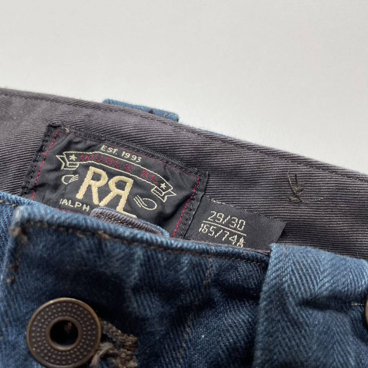 RRL “バックルバック ヘリンボーン デニム トラウザー” 29 30 