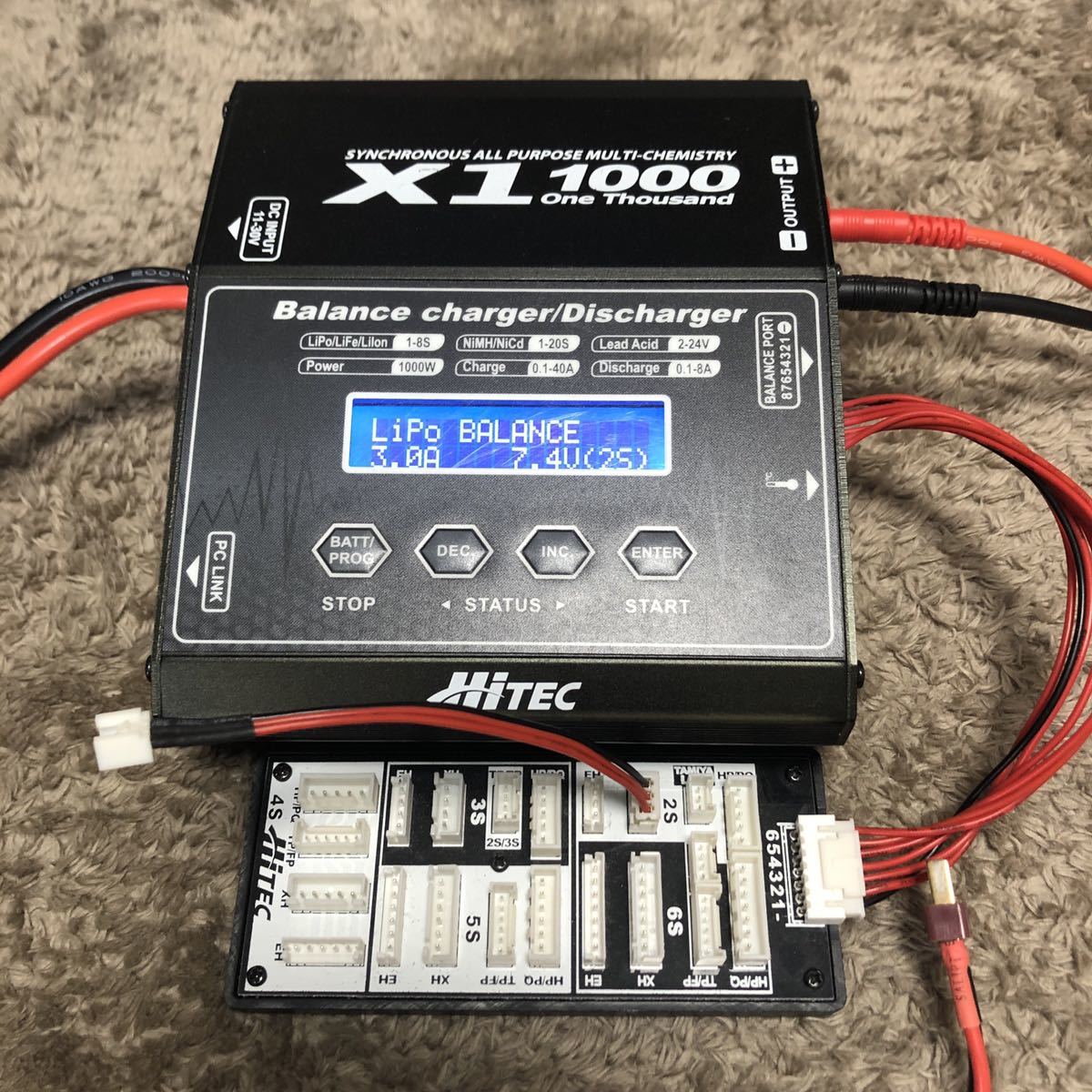 新作入荷，安い HITEC ハイテック 充電器 Ｘ１1 000 onethousand タミグラ ショップレース等に②(バッテリー、充電器)｜売買されたオークション情報、yahooの商品情報をアーカイブ公開 - オークファン バッテリー、充電器