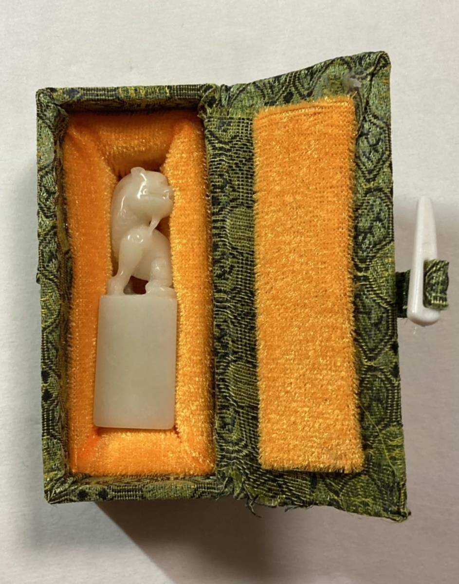 印材 寿山石系 芙蓉石 40／古印材 中国 印材 古玩 篆刻 石印材 印章 白 