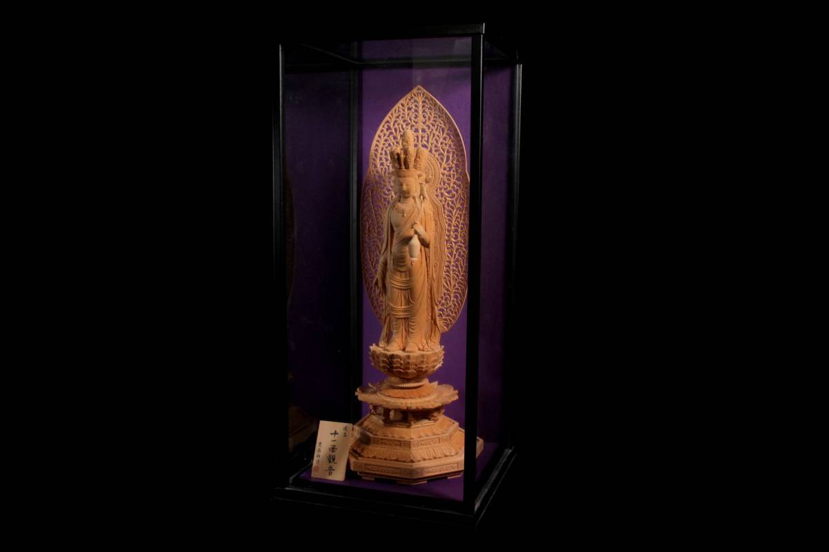 仏像 葉森祥作 人間国宝 千手観音像 中国高級工芸美術師 レア品