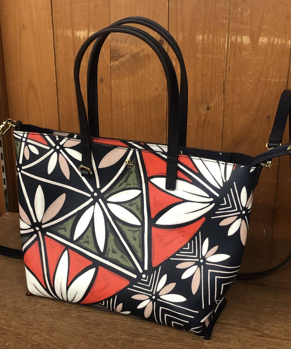 正規品，新品 TORY BURCH トリーバーチ 2WAYバッグ トート ショルダーバッグ 紺 ネイビー Q-014(かばん、バッグ)｜売買されたオークション情報、yahooの商品情報をアーカイブ公開 - オークファン かばん、バッグ