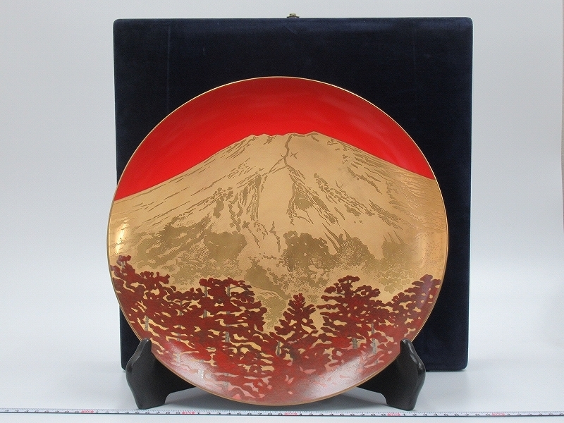 赤富士 | Noritake ノリタケ 富士山 ⁄ 飾皿 ノリタケ食器公式