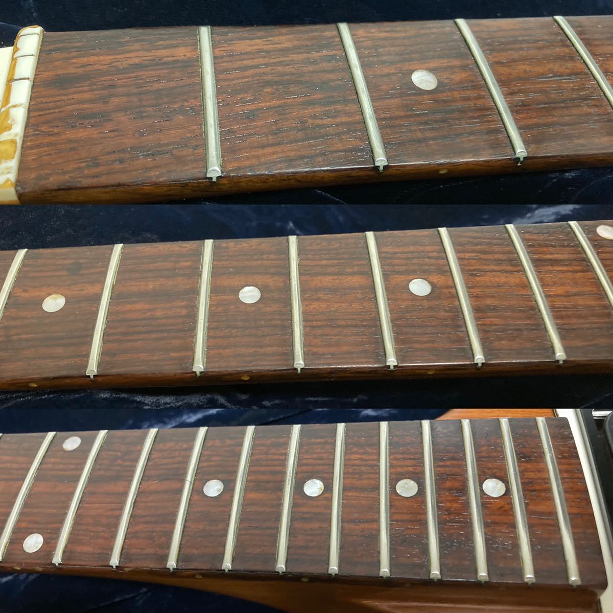 希少！石ロゴ Fernandes Flying V Japan Vintage ナチュラルカラー