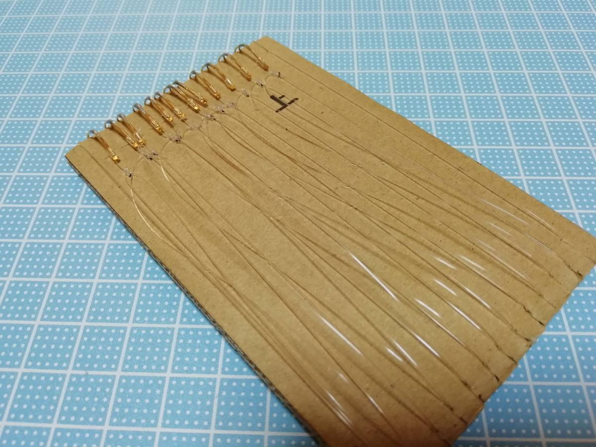 自作 トリックサビキ仕掛け アジ針7号 12本針 3セット トリックエース 堤防用 売買されたオークション情報 Yahooの商品情報をアーカイブ公開 オークファン Aucfan Com