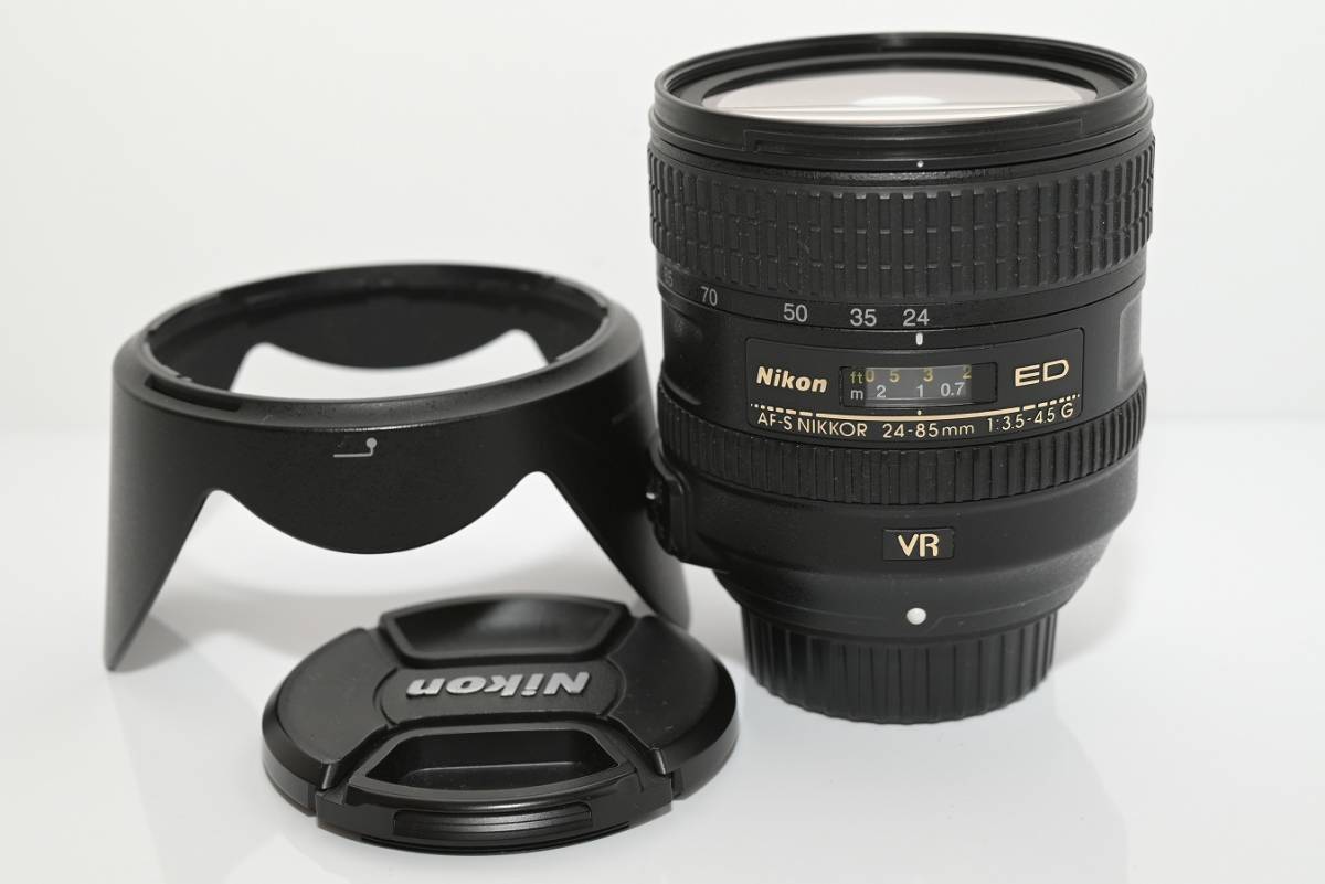 【人気セール，限定セール】 Nikon ニコン AF-S NIKKOR 24-85mm f3.5-4.5G VR(ニコン)｜売買されたオークション情報、yahooの商品情報をアーカイブ公開 - オークファン ニコン