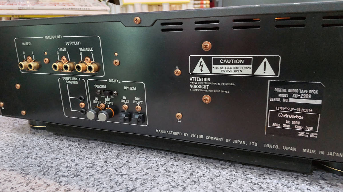 ☆XICTOR XD-Z909 録再にてノイズが入る為 要修理品☆(DAT機器)｜売買