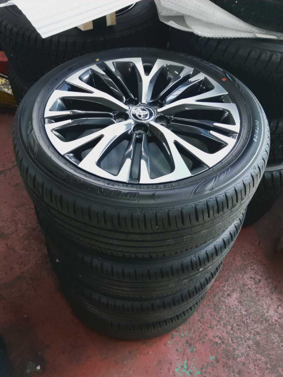 ヤリスクロス純正ホイール＆タイヤセット215/50R18 新車外し