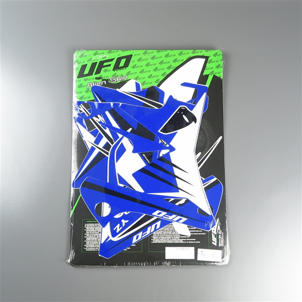 新品，新作登場 YZ125/250 UFO 4stルック外装用 グラフィックデカール ブルー 展示品 検索/タンク/サイドカバー/フェンダーステッカー UF-S312-999(その他)｜売買されたオークション情報、yahooの商品情報をアーカイ ヤマハ用