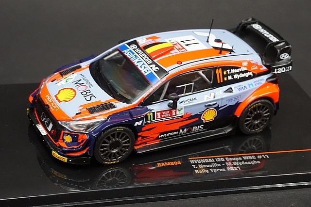 IXO イクソ 1/43 Hyundaiヒュンダイ i20 クーペ WRCイープルラリー2021