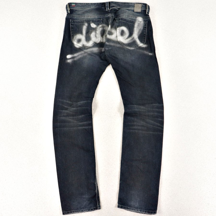 相場価格￥43,000- 美品 イタリア製 DIESEL ディーゼル THANAZ 0R8TS 