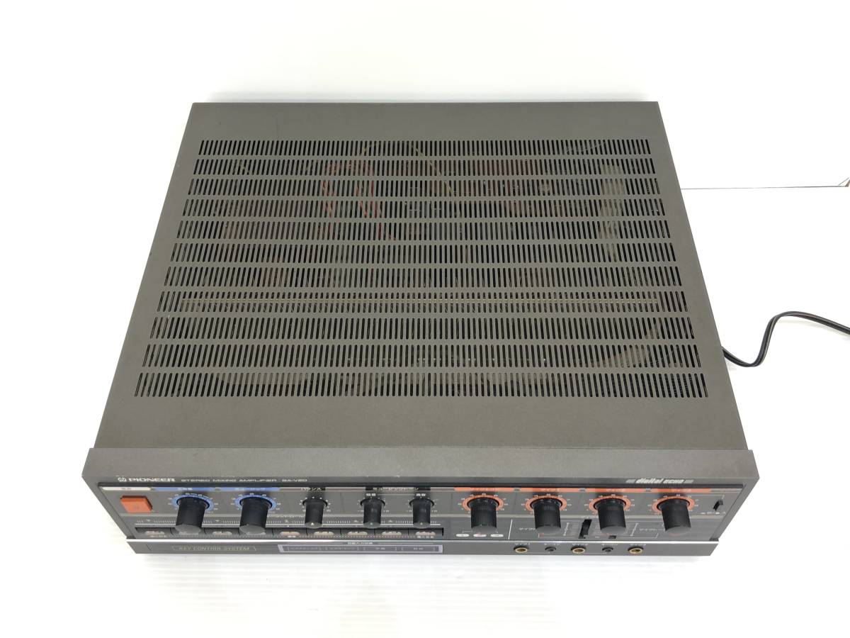パイオニア Pioneer カラオケアンプ SA-V21II カラオケ対応 簡易動作OK