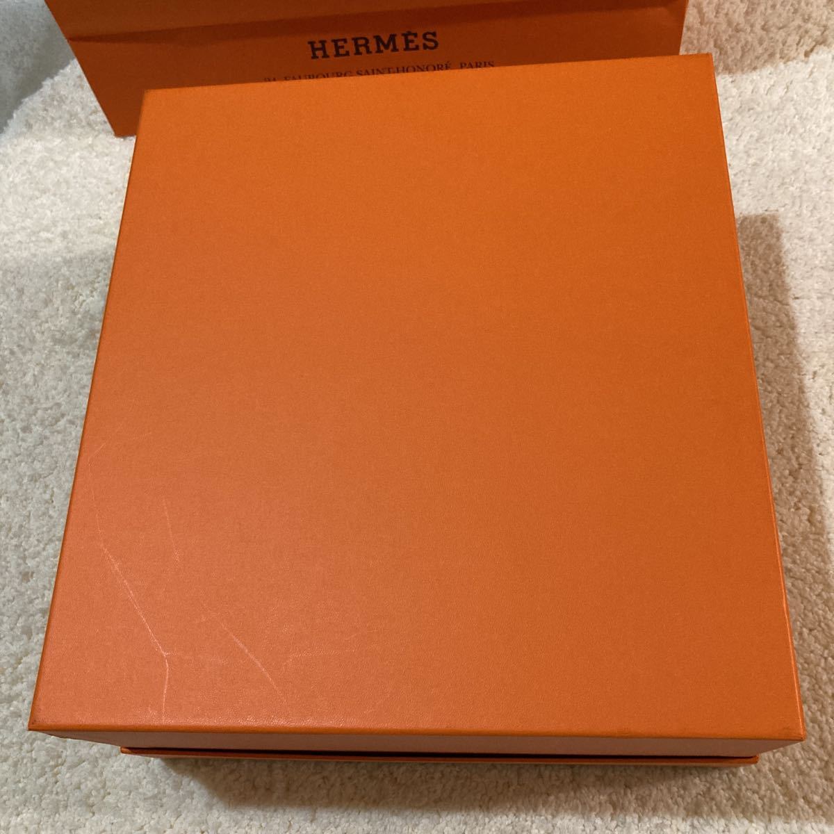 2021 エルメス ケリー28 空箱 35×32×15.5 レインカバー HERMES バッグ
