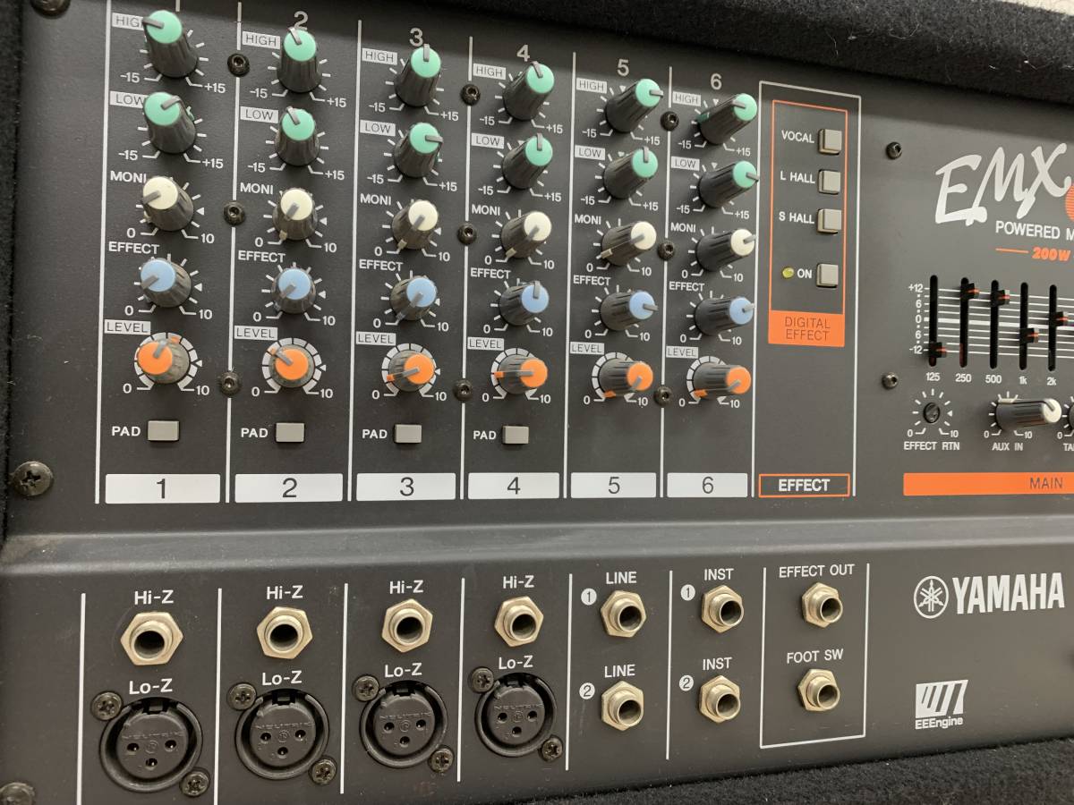 ム 18597①☆YAMAHA/ヤマハ【EMX620】パワードミキサー※現状品 【公式