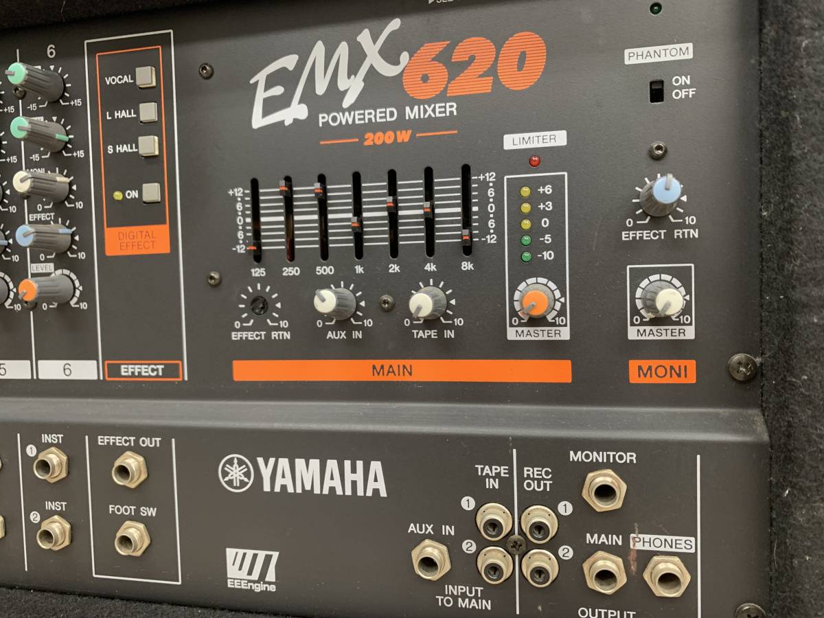 ム 18597①☆YAMAHA/ヤマハ【EMX620】パワードミキサー※現状品 【公式